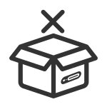Rdt Result Out Stock SVG Icon